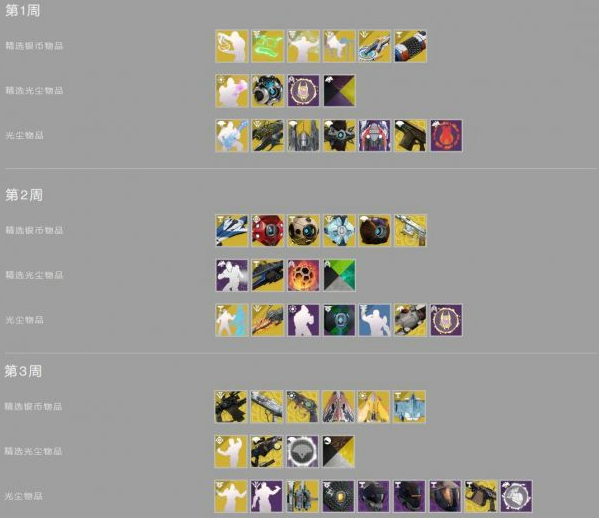 1591773130389588.png 命运2影临赛季光尘商店都有什么东西?