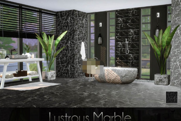 模拟人生4光泽大理石MOD1