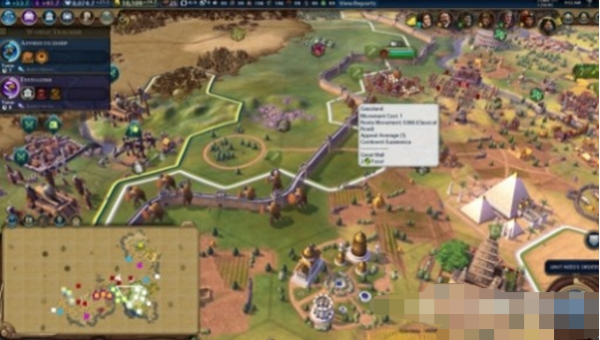 文明6风云变幻境外建造长城MOD1