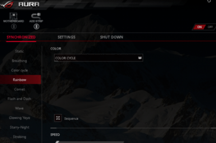 华硕AURA RGB灯效软件中文版