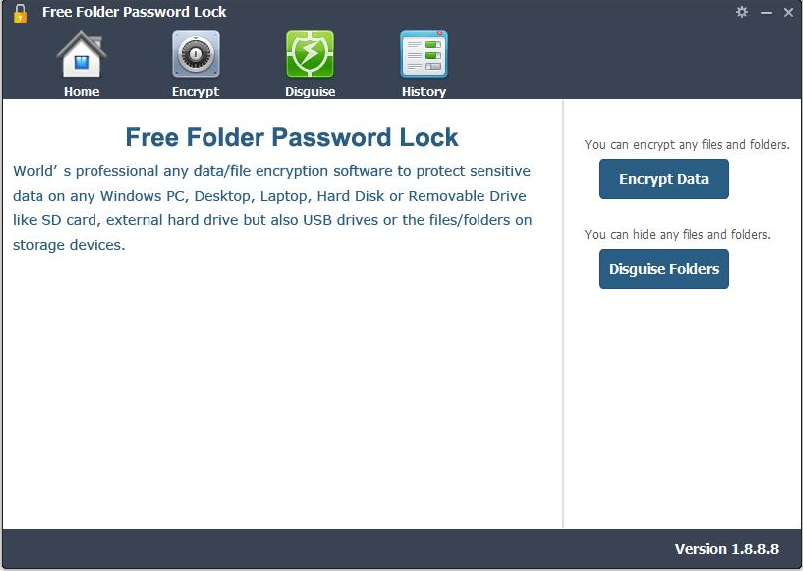 免费文件夹密码锁(Free Folder Password Lock)