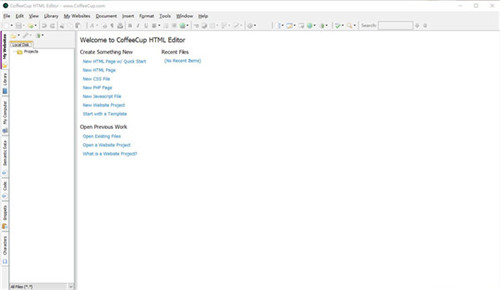 CoffeeCup HTML Editor