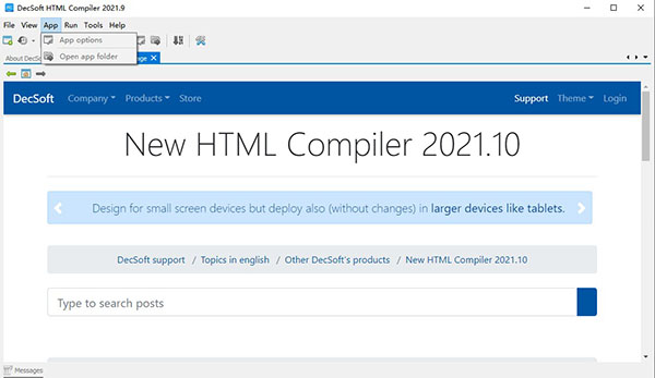 DecSoft HTML Compiler1