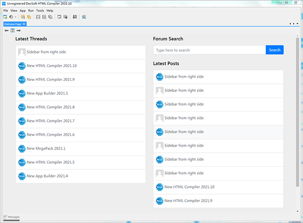 DecSoft HTML Compiler2