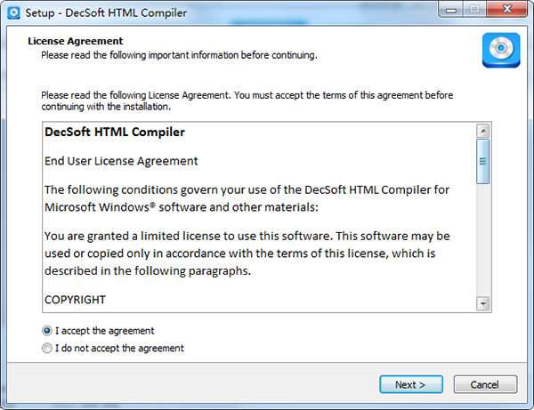 DecSoft HTML Compiler