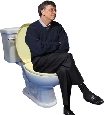 能种田发电的厕所，比尔盖茨新发明