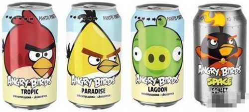 逆袭啦！《愤怒的小鸟》品牌饮料正式进入中国市场