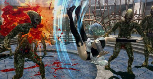 《御姐玫瑰Z:神乐》实机截图 夜店小妹秀拳腿