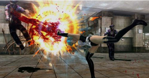 《御姐玫瑰Z:神乐》实机截图 夜店小妹秀拳腿