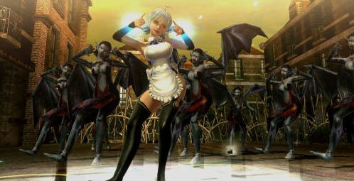 《御姐玫瑰Z:神乐》实机截图 夜店小妹秀拳腿