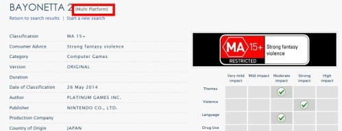《猎天使魔女2》澳洲评级惊现多平台！15禁幻想暴力