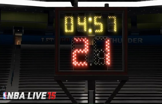 《NBA Live 15》画质提升 别玩2K来玩我吧！