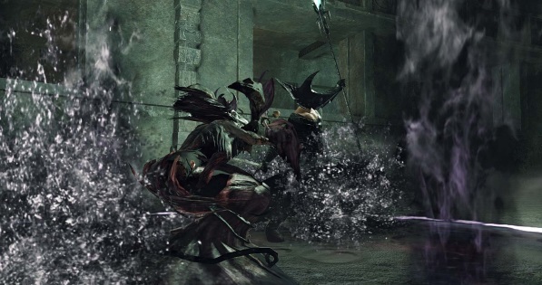 黑暗之魂2首个DLC游戏截图放出 可怕巨蛇等你来战