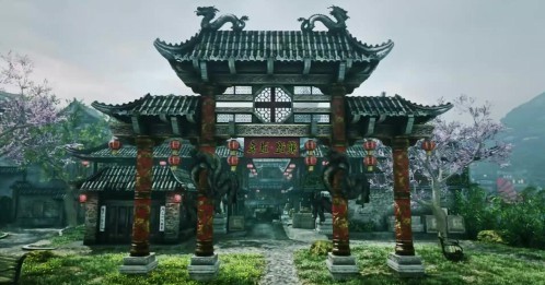使命召唤10：幽灵复仇女神DLC地图 江南古镇风景美！