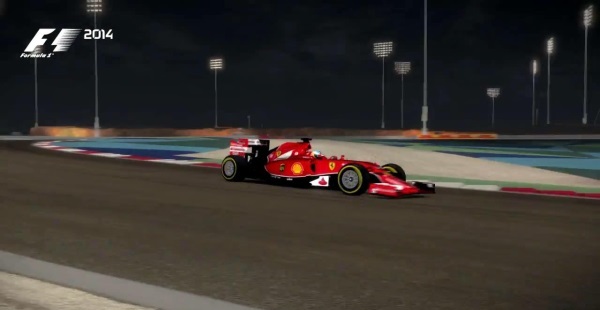 F1 2014最新宣传片 赛车马达在巴林站赛道轰鸣