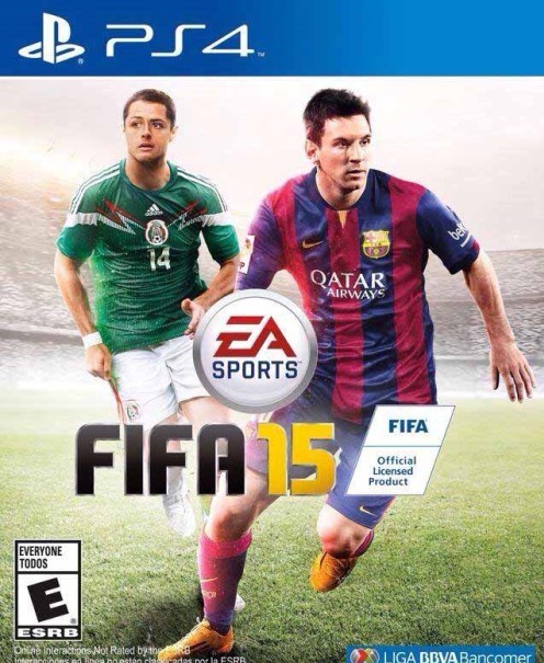 FIFA 15封面图赏:阿扎尔首登与梅西争锋