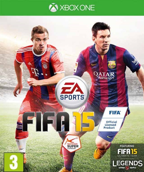 FIFA 15封面图赏:阿扎尔首登与梅西争锋