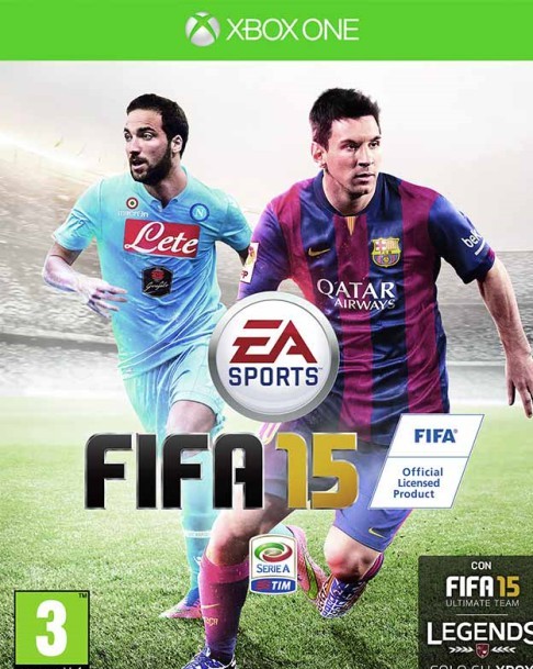 FIFA 15封面图赏:阿扎尔首登与梅西争锋