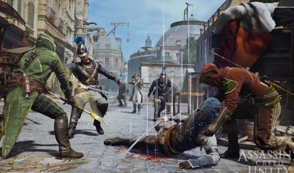 刺客信条:大革命再曝新图 年轻刺客邂逅红发美女