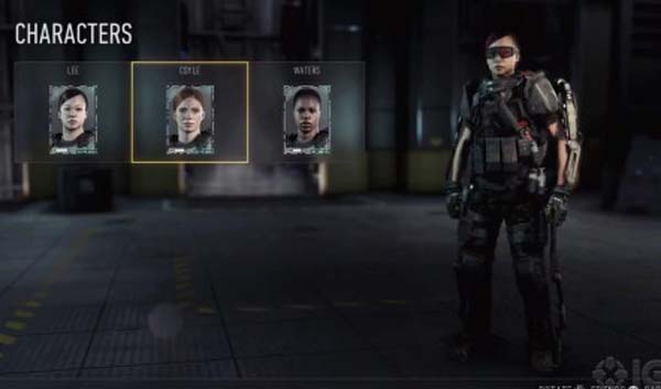 使命召唤11:高级战争多人模式“击杀确认”演示 有妹子战无不胜!