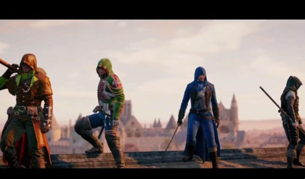 刺客信条:大革命多人模式预告 刺客扛巨斧开抡