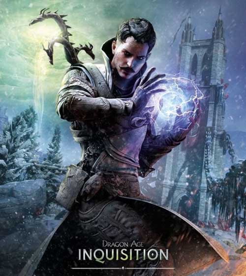 龙腾世纪:审判人物肖像插画 牛魔王持巨斧好嚣张