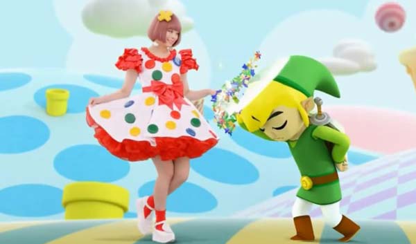 New 3DS小清新宣传PV 美少女来到任天堂游戏王国太有爱