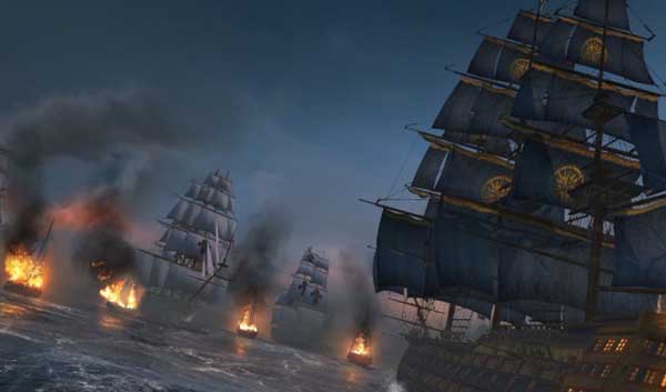 刺客信条:叛变最新演示曝光 掌舵战舰火爆海战
