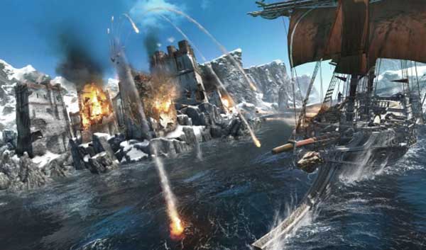 刺客信条:叛变最新演示曝光 掌舵战舰火爆海战
