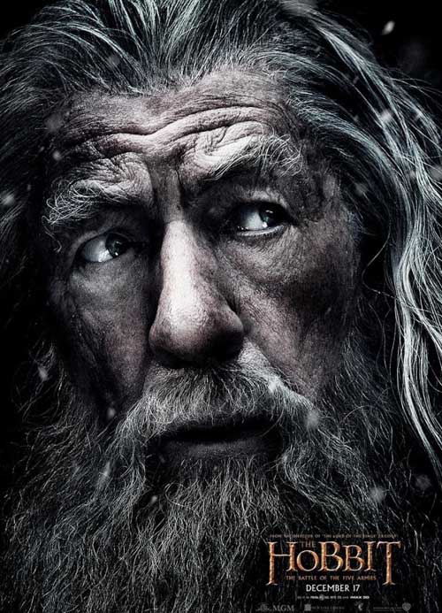 霍比特人3角色海报放出 精灵王瑟兰迪尔神情严肃