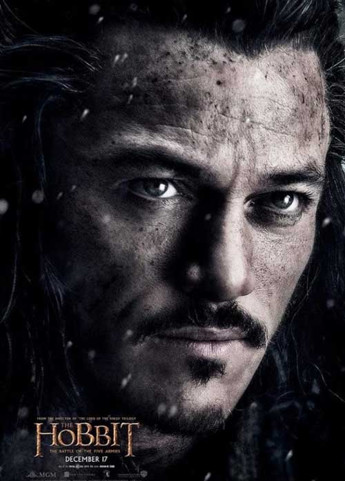 霍比特人3角色海报放出 精灵王瑟兰迪尔神情严肃