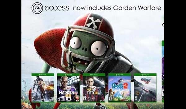 订阅即可免费！EA Access加入新成员PVZ:花园战争