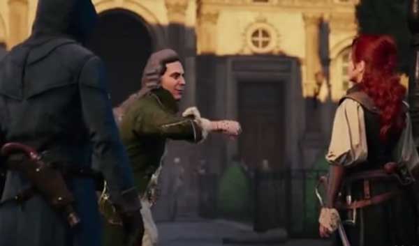 刺客信条:大革命角色介绍 长发女郎风姿绰约