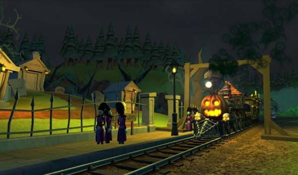 《模拟火车2015》推出万圣节主题DLC 妖魔鬼怪齐上阵