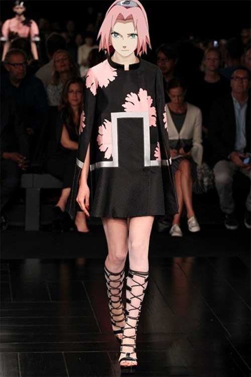 纲手大人浑圆双球去哪了?《火影忍者》人物T台秀