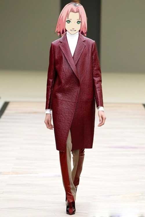 纲手大人浑圆双球去哪了？《火影忍者》人物T台秀