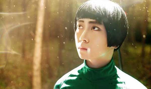 李洛克很萌 火影忍者主角COSPLAY