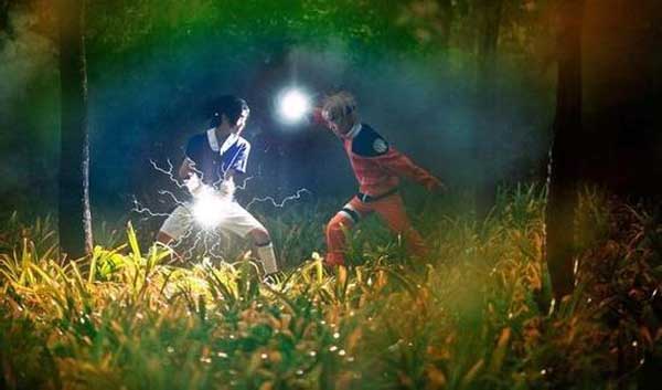 李洛克很萌 火影忍者主角COSPLAY