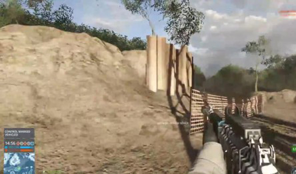 战地:硬仗多人演示 粉色冲锋枪好娇羞