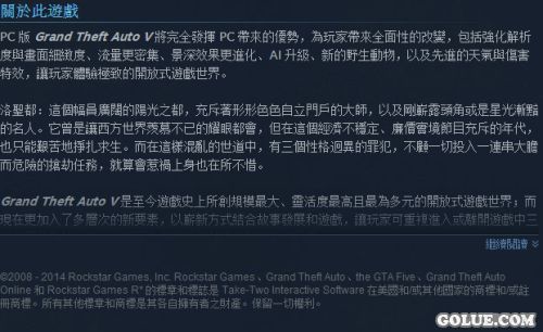 侠盗猎车手5PC配置