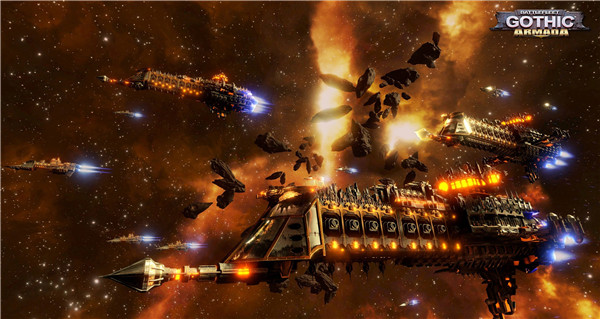 《战锤40K》系列新作《哥特舰队:阿玛达》
