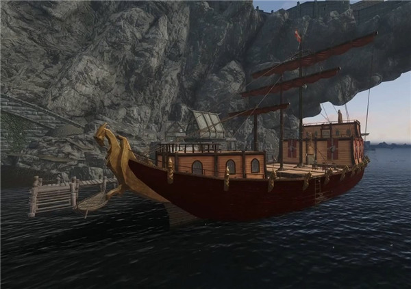 《上古卷轴5:天际》最新MOD 将拥有属于自己的船只