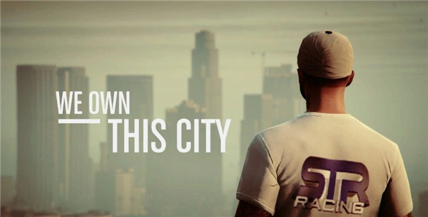 《侠盗猎车手5》自由摄影 我的世界我的城