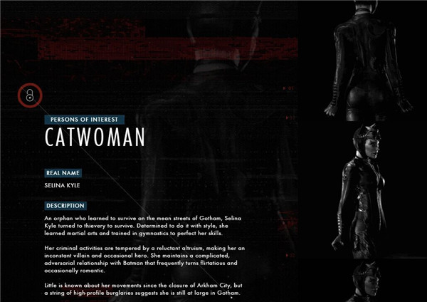 《蝙蝠侠:阿甘骑士》新模型设定图