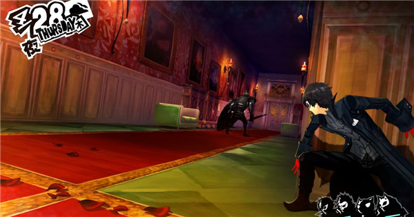 《女神异闻录5》第一批官方游戏截图