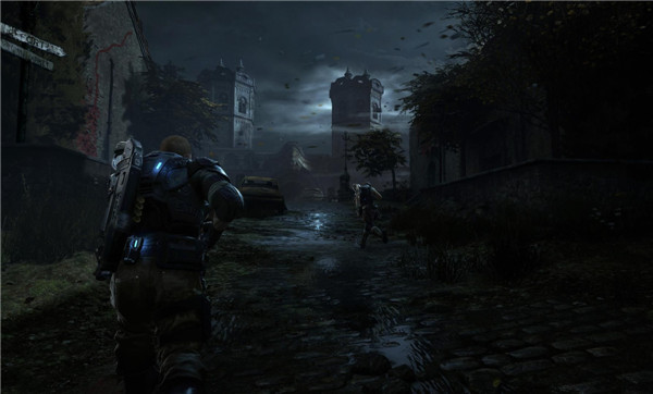 E3 2015:《战争机器4》首曝截图及艺术图-阴暗格局