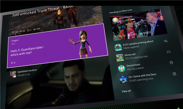 E3 2015：Xbox One全新UI界面介绍视频