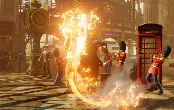 《街头霸王5》公布新角色布兰德 和“肯”烈火燃烧