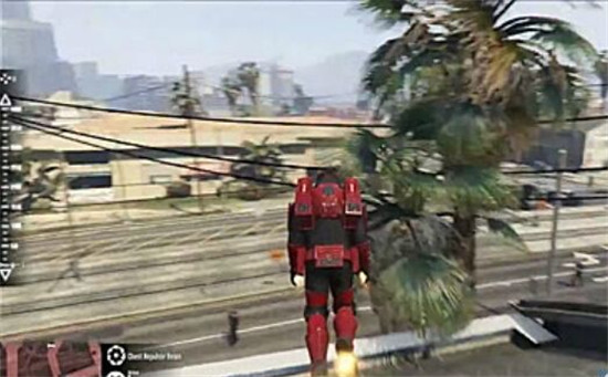 《侠盗猎车5》最新MOD:穿铠甲轰杀直升机
