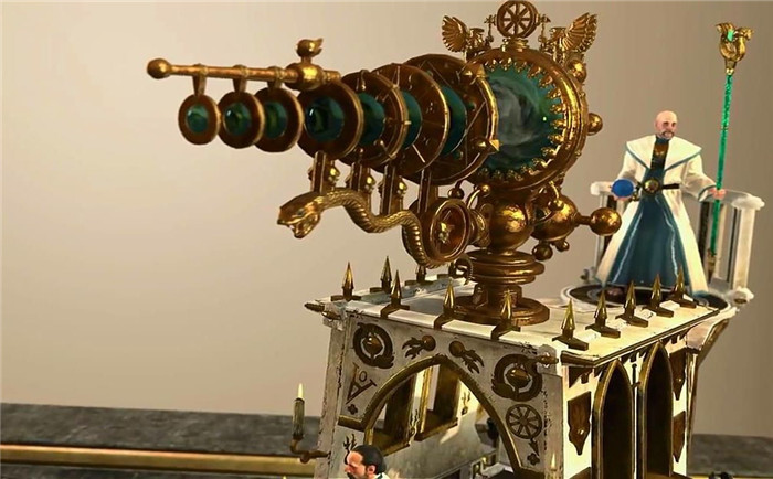 《战锤:全面战争》预告片展示新武器3D模型